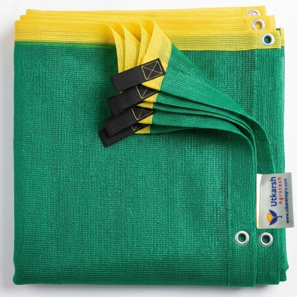 Green Garden Shade Nets – 75% UV Protection | Multipurpose Agro Net for Terrace, Garden, Greenhouse & Balcony | Protection from Sun | Indoor & Outdoor Use