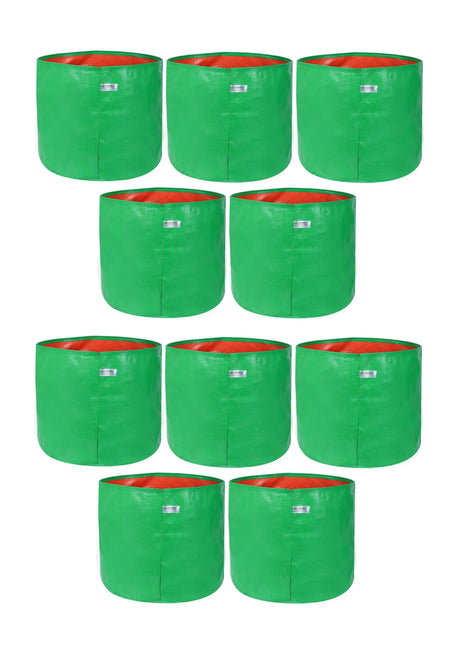 200 GSM Green HDPE Grow Bags- 12 X 12 Inch - Utkarsh Agrochem Pvt ltd. 