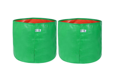200 GSM Green HDPE Grow Bags- 12 X 12 Inch - Utkarsh Agrochem Pvt ltd. 