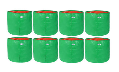200 GSM Green HDPE Grow Bags- 12 X 12 Inch - Utkarsh Agrochem Pvt ltd. 