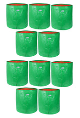 200 GSM Green HDPE Grow Bags- 12 X 15 Inch - Utkarsh Agrochem Pvt ltd. 