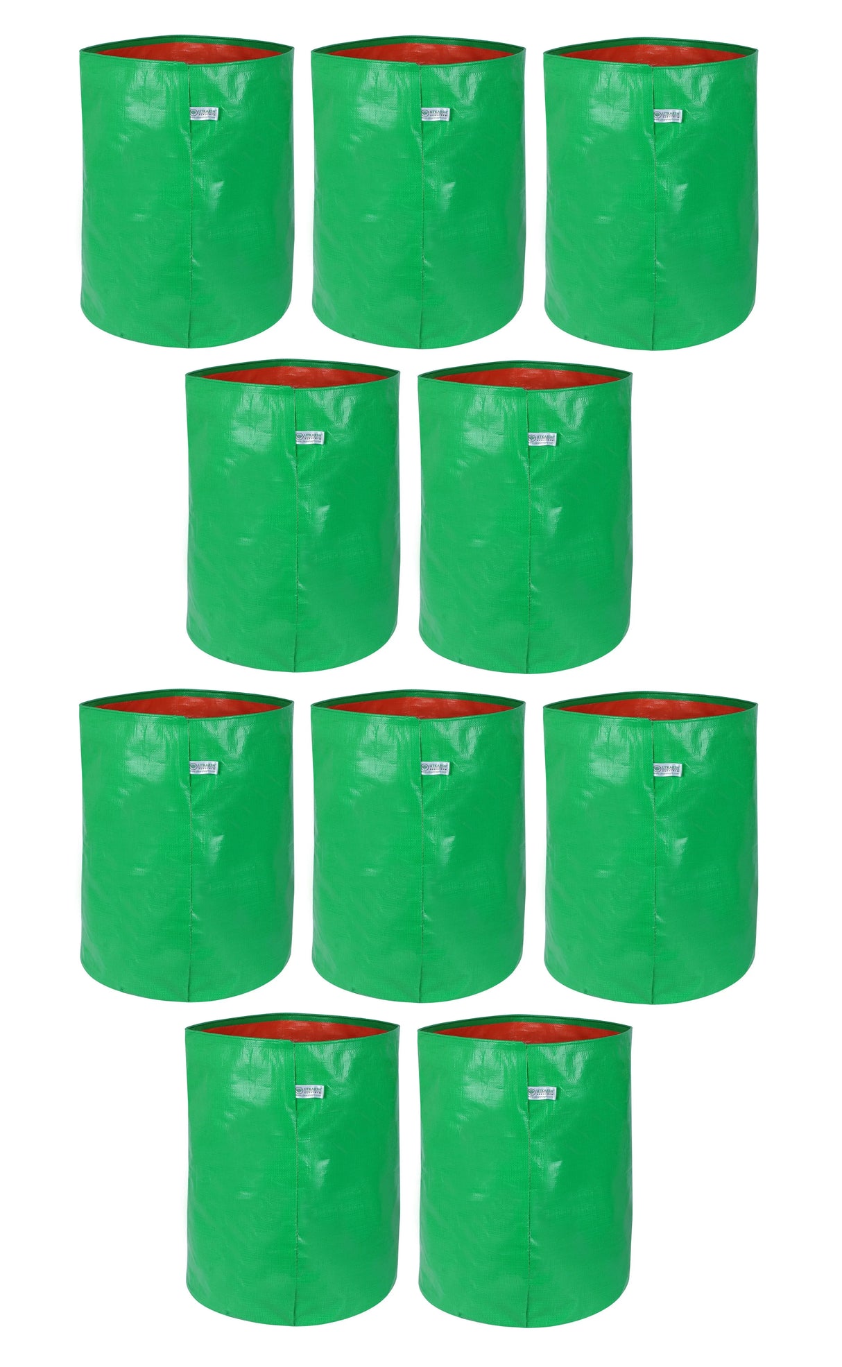 200 GSM Green HDPE Grow Bags- 12 X 18 Inch - Utkarsh Agrochem Pvt ltd. 