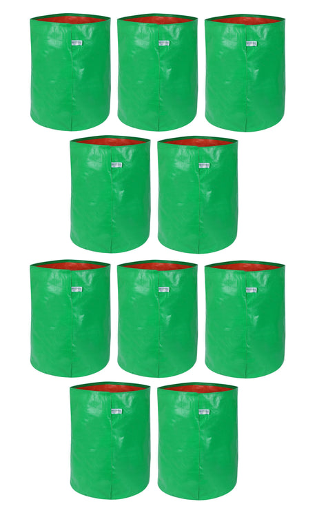 200 GSM Green HDPE Grow Bags- 12 X 18 Inch - Utkarsh Agrochem Pvt ltd. 