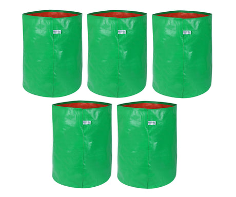 200 GSM Green HDPE Grow Bags- 12 X 18 Inch - Utkarsh Agrochem Pvt ltd. 