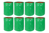 200 GSM Green HDPE Grow Bags- 12 X 18 Inch - Utkarsh Agrochem Pvt ltd. 