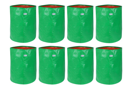 200 GSM Green HDPE Grow Bags- 12 X 18 Inch - Utkarsh Agrochem Pvt ltd. 