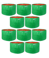 200 GSM Green HDPE Grow Bags- 15 X 12 Inch - Utkarsh Agrochem Pvt ltd. 