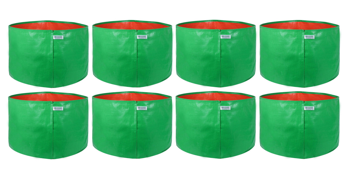 200 GSM Green HDPE Grow Bags- 15 X 12 Inch - Utkarsh Agrochem Pvt ltd. 