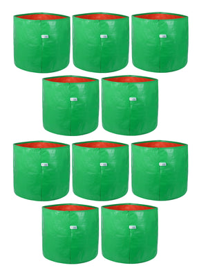 200 GSM Green HDPE Grow Bags- 15 X 15 Inch - Utkarsh Agrochem Pvt ltd. 