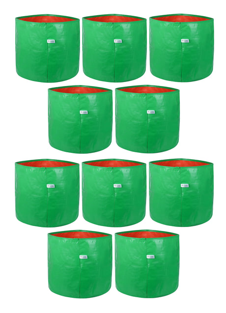 200 GSM Green HDPE Grow Bags- 15 X 15 Inch - Utkarsh Agrochem Pvt ltd. 