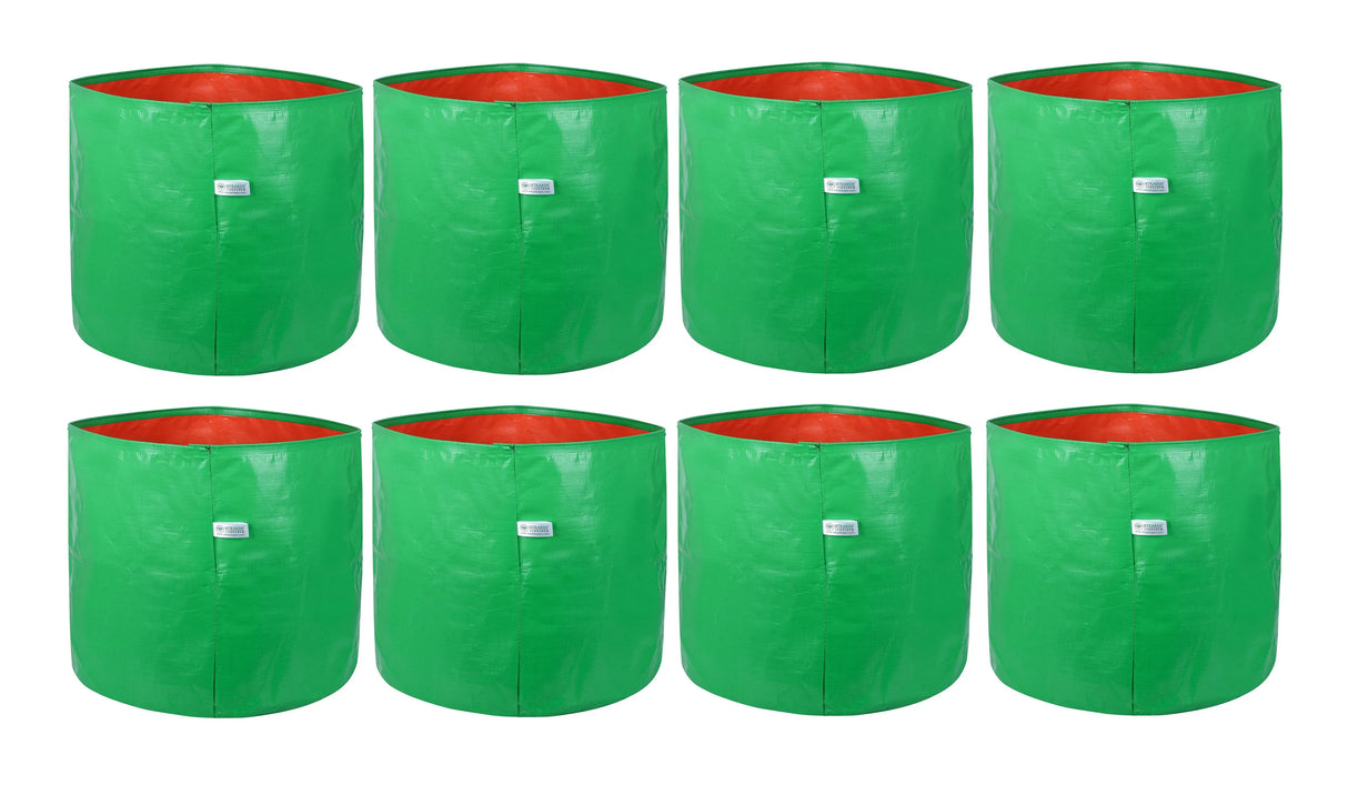 200 GSM Green HDPE Grow Bags- 15 X 15 Inch - Utkarsh Agrochem Pvt ltd. 