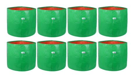 200 GSM Green HDPE Grow Bags- 15 X 15 Inch - Utkarsh Agrochem Pvt ltd. 