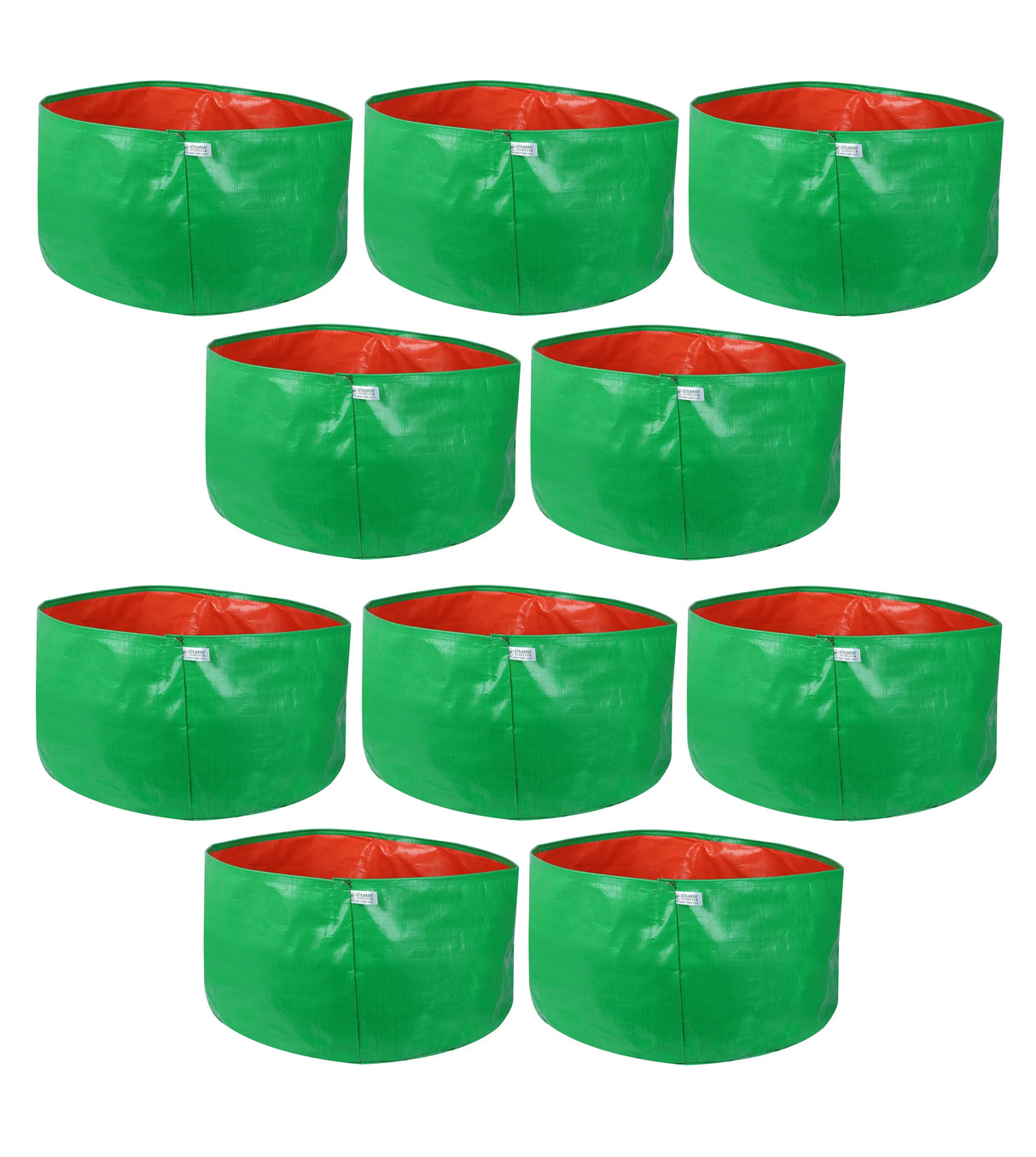 200 GSM Green HDPE Grow Bags- 18 X 12 Inch - Utkarsh Agrochem Pvt ltd. 