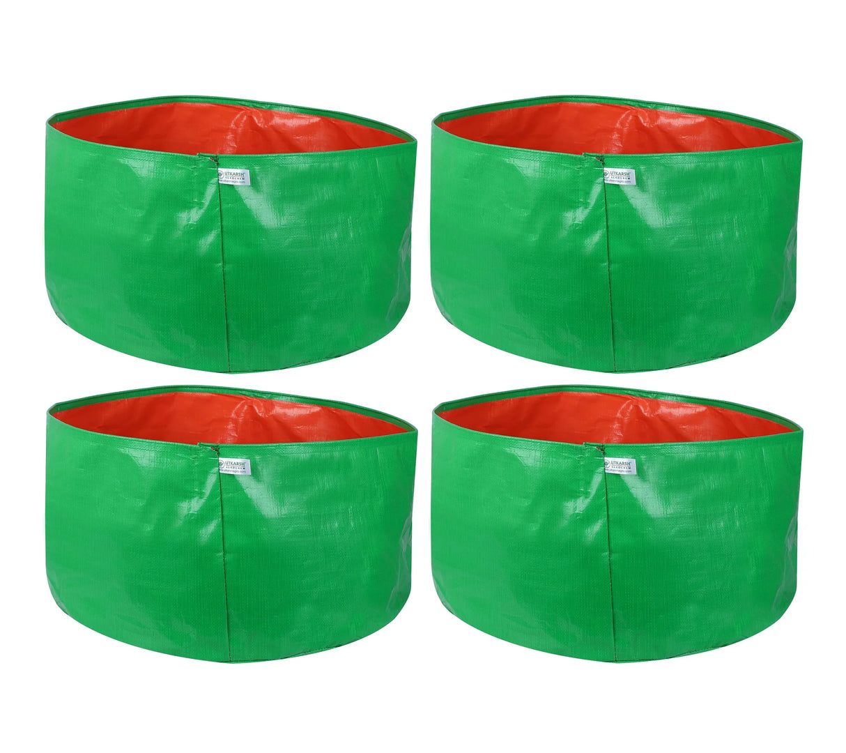 200 GSM Green HDPE Grow Bags- 18 X 12 Inch - Utkarsh Agrochem Pvt ltd. 