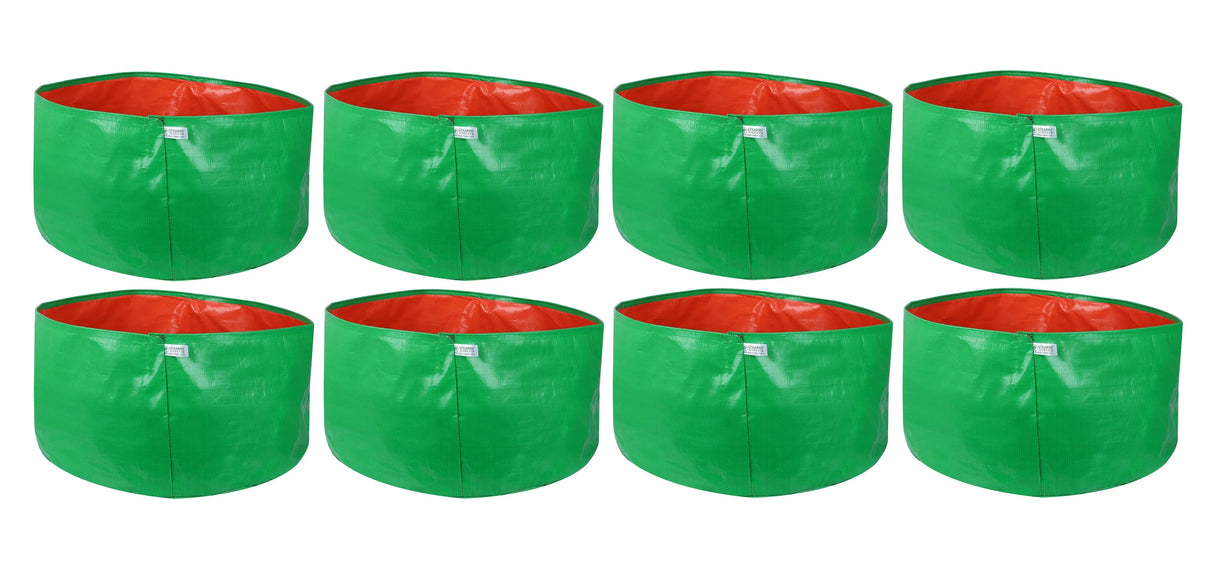 200 GSM Green HDPE Grow Bags- 18 X 12 Inch - Utkarsh Agrochem Pvt ltd. 