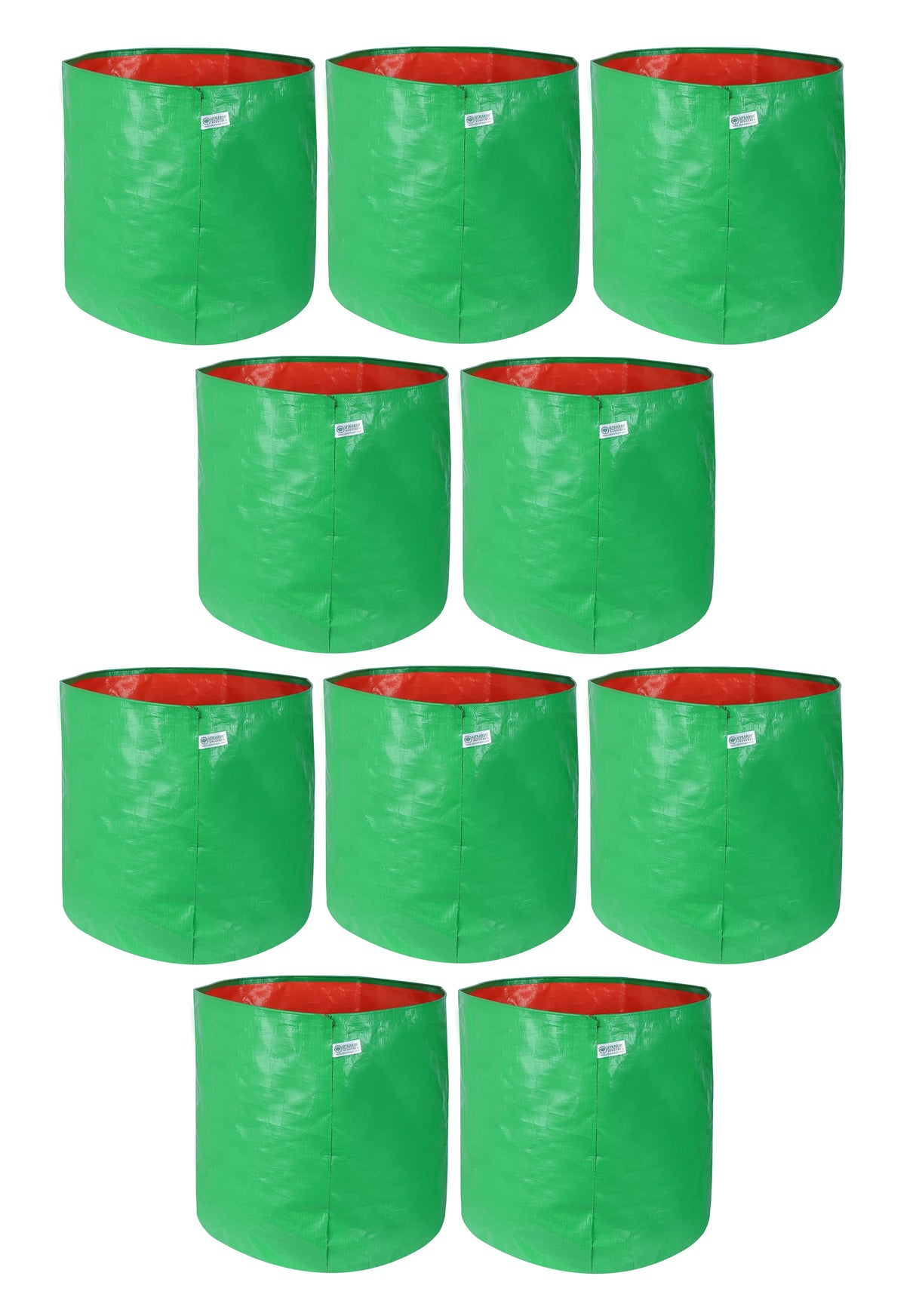200 GSM Green HDPE Grow Bags- 18 X 18 Inch - Utkarsh Agrochem Pvt ltd. 