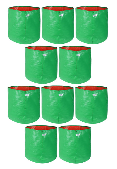 200 GSM Green HDPE Grow Bags- 18 X 18 Inch - Utkarsh Agrochem Pvt ltd. 