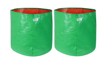 200 GSM Green HDPE Grow Bags- 18 X 18 Inch - Utkarsh Agrochem Pvt ltd. 