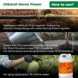 Horse Power - Ammonium Polyphosphate Fertilizer for Plants NPK 10 34 00 For Quick Maturity of Stem & Trunk of Plants & Trees, Enhances Nutrient Uptake, Flowering, Crop Yield & Quality - Utkarsh Agrochem Pvt ltd. 