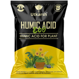 Humic Acid Eco for Plants | Organic Humic & Fulvic Acid Soil Conditioner | Improves Soil Fertility, Root Growth & Nutrient Absorption | Suitable for Agriculture, Gardening & Home Plants