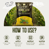 Humic Acid Eco for Plants | Organic Humic & Fulvic Acid Soil Conditioner | Improves Soil Fertility, Root Growth & Nutrient Absorption | Suitable for Agriculture, Gardening & Home Plants