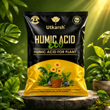 Humic Acid Eco for Plants | Organic Humic & Fulvic Acid Soil Conditioner | Improves Soil Fertility, Root Growth & Nutrient Absorption | Suitable for Agriculture, Gardening & Home Plants