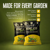 Humic Acid Eco for Plants | Organic Humic & Fulvic Acid Soil Conditioner | Improves Soil Fertility, Root Growth & Nutrient Absorption | Suitable for Agriculture, Gardening & Home Plants