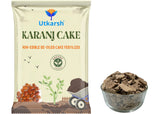 Karanj Cake | Pongamia Cake Powder | Organic Fertilizers Manure for Gardening, All Types of Plants, Flowers, Vegetables & Lawn - Utkarsh Agrochem Pvt ltd. 