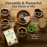 Karanj Cake | Pongamia Cake Powder | Organic Fertilizers Manure for Gardening, All Types of Plants, Flowers, Vegetables & Lawn - Utkarsh Agrochem Pvt ltd. 