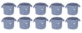 400 GSM Geotextile Fabric Growbags- Light Grey, Pack of 10 - Utkarsh Agrochem Pvt ltd. 