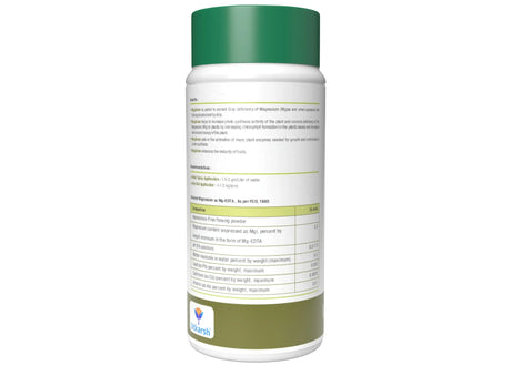 Magnesium - 5% EDTA Chelated Micronutrient, 100% Water Soluble Fertilizers for Plants, Growth Booster for Healthy Green Plants, Crops, Home Garden | MagGreen - Utkarsh Agrochem Pvt ltd. 