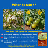 MKP 00 52 34 - Mono Potassium Phosphate, 100% Water Soluble Foliar Spray Nutrition | NPK Fertilizers for Growth, Flowering & Fruiting in Plants, Home Garden - 25 Kg Bag - Utkarsh Agrochem Pvt ltd. 