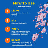 MKP 00 52 34 - Mono Potassium Phosphate, 100% Water Soluble Foliar Spray Nutrition | NPK Fertilizers for Growth, Flowering & Fruiting in Plants, Home Garden - 25 Kg Bag - Utkarsh Agrochem Pvt ltd. 