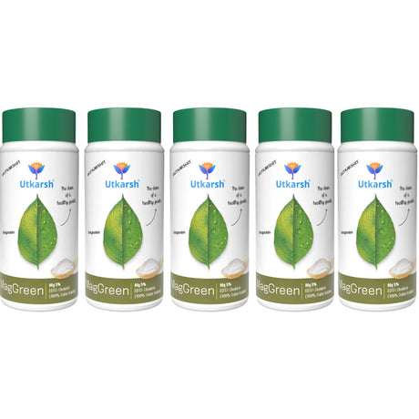 Magnesium - 5% EDTA Chelated Micronutrient, 100% Water Soluble Fertilizers for Plants, Growth Booster for Healthy Green Plants, Crops, Home Garden | MagGreen - Utkarsh Agrochem Pvt ltd. 