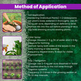 Epsom Salt - Magnesium Sulphate for Plants Growth and Home Garden | 100% Water Soluble Fertilizer | Enhances Photosynthesis & Nutrient Uptake - 25 Kg Bag