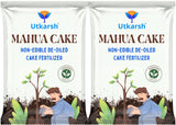 Mahua Oil Cake Fertilizer for Plants | Organic Compost Powder for Home Garden, Manure for Flowers, Vegetables & Lawn - Utkarsh Agrochem Pvt ltd. 