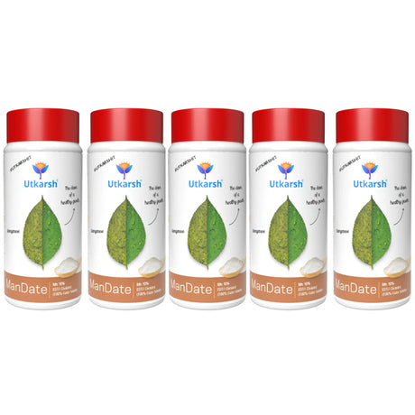 Manganese - 10% EDTA Chelated Micronutrient, 100% Water Soluble Fertilizers for Plants, Resistance to Root Pathogens, Enhances & Boosts Plant Growth | ManDate - Utkarsh Agrochem Pvt ltd. 