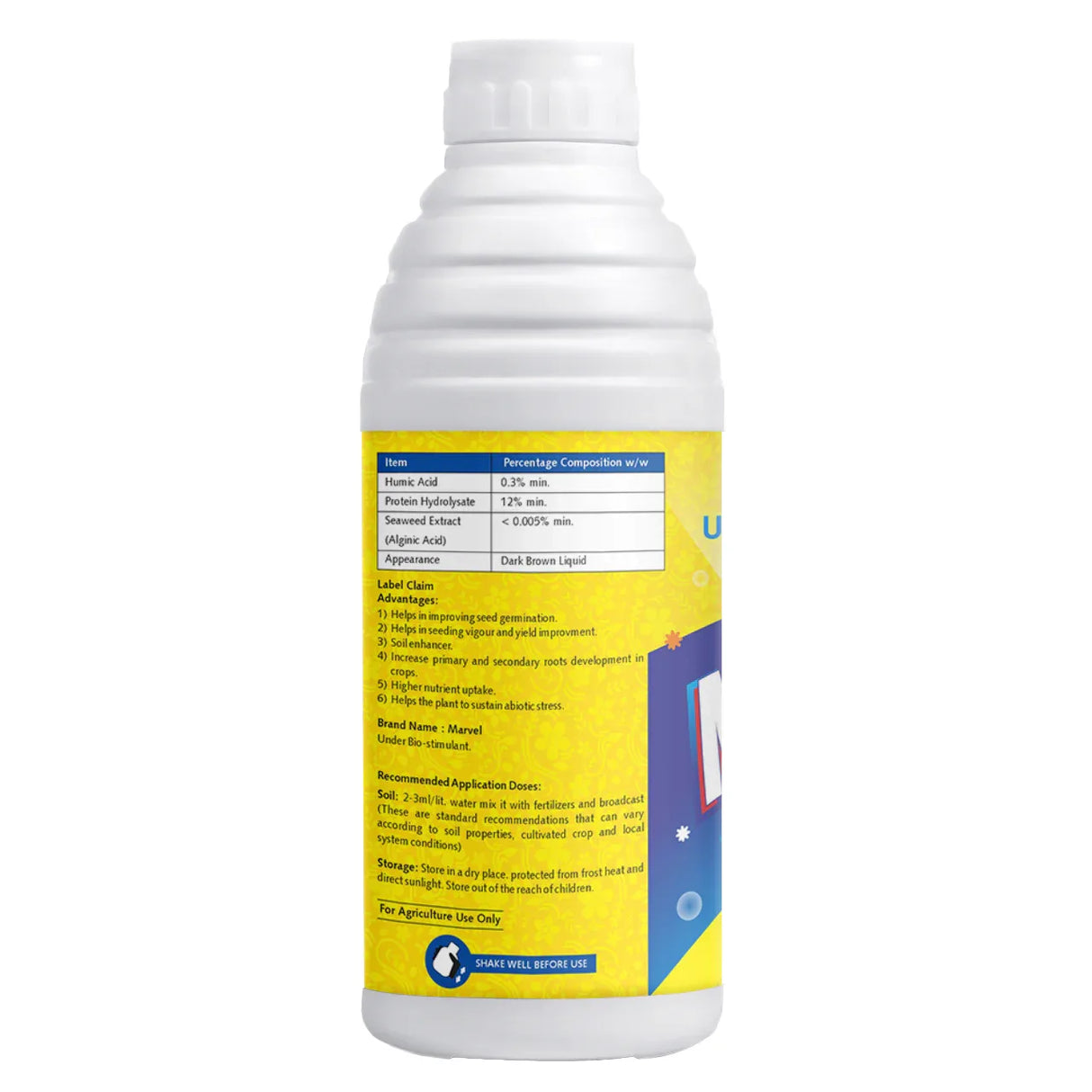 Marvel (Advanced Biostimulant For Plants and Flowering) - Utkarsh Agrochem Pvt ltd. 