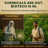 Metarhizium Anisopliae 1% W.P. 1 x 10^8 CFU/gm min. Bio Insecticides for Plants, Crops and Home Gardening - Metarhoz-P - Utkarsh Agrochem Pvt ltd. 