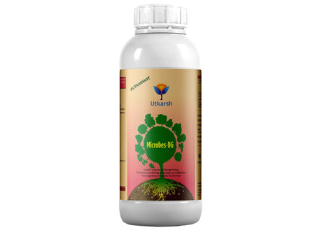Microbes-DG (Combination of Beneficial Microbes) Bio Fertilizer for Natural NPK, Reduce pH & EC in Soil, Robust Plant Growth & Health, Cost-Effective & Ecofriendly - Utkarsh Agrochem Pvt ltd. 
