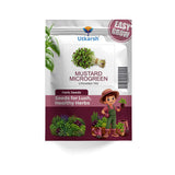 Mustard Microgreen Seeds | 50 g Pack | Chemical-Free & Non-GMO | Rich in Nutrients & Antioxidants | Grown in India
