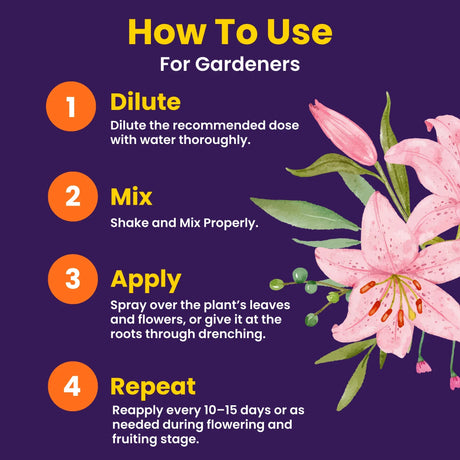 NOP 13 00 45 - Potassium Nitrate, NPK Fertilizers for Plants Growth & Healthy Home Garden | 100% Water Soluble Powder, Growth Boost for Fruits and Flowers - 25 Kg Bag - Utkarsh Agrochem Pvt ltd. 