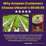 NOP 13 00 45 - Potassium Nitrate, NPK Fertilizers for Plants Growth & Healthy Home Garden | 100% Water Soluble Powder, Growth Boost for Fruits and Flowers - 25 Kg Bag - Utkarsh Agrochem Pvt ltd. 