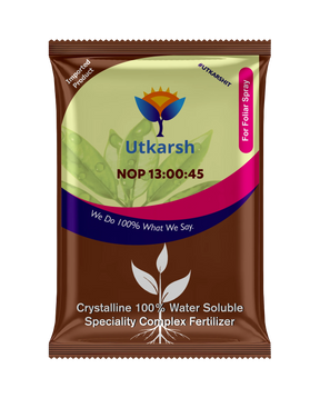 NOP 13 00 45 - Potassium Nitrate, NPK Fertilizers for Plants Growth & Healthy Home Garden | 100% Water Soluble Powder, Growth Boost for Fruits and Flowers - Utkarsh Agrochem Pvt ltd. 