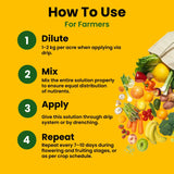 NPK 13 40 13 Fertilizers for Plants | 100% Water Soluble Powder | Complete Plant Food and Nutrition for Healthy Home Garden, Growth Boost for Fruits and Flowers - 25 Kg Bag - Utkarsh Agrochem Pvt ltd. 