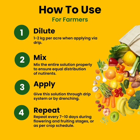 NPK 13 40 13 Fertilizers for Plants | 100% Water Soluble Powder | Complete Plant Food and Nutrition for Healthy Home Garden, Growth Boost for Fruits and Flowers - 25 Kg Bag - Utkarsh Agrochem Pvt ltd. 
