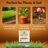 Natural River Sand (Aquarium Sand & Substrate Pure Organic Plants Soil Mix Additive) - Utkarsh Agrochem Pvt ltd. 