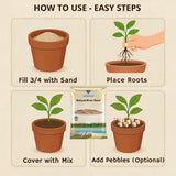 Natural River Sand (Aquarium Sand & Substrate Pure Organic Plants Soil Mix Additive) - Utkarsh Agrochem Pvt ltd. 