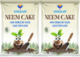 Neem Cake Powder for Plants, Organic Neem Khali Fertilizer for Home Garden, Manure for Flowers, Vegetables & Lawn - Utkarsh Agrochem Pvt ltd. 