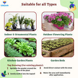 Neem Cake Powder for Plants, Organic Neem Khali Fertilizer for Home Garden, Manure for Flowers, Vegetables & Lawn